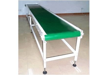 输送五金冲压产品用皮带输送机
