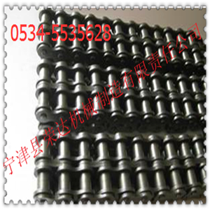 双排链条 节距是38.1毫米 材质是碳钢的120-2型链条