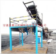 给淄博高新区做的兰炭包装机已经投入工作中，工作效果杠杠的