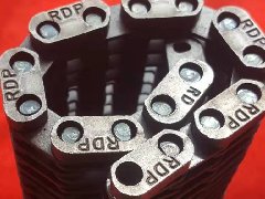 带防护帽的无声齿形链带