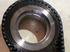 CL08 C4 无声齿形链条节距12.7mm 内导13片齿形链轮