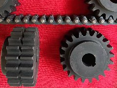 CL10节距15.875 毫米外导21齿齿形链条及配套链轮 非标定制