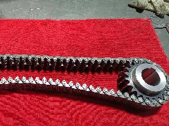 CL10 节距15.875 内导23片齿形链条链轮 非标定做