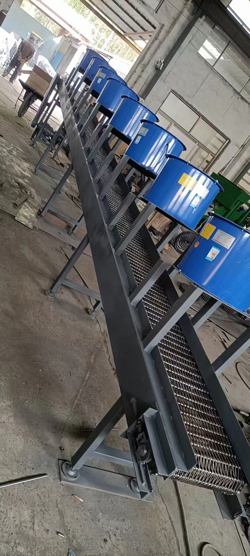 链网输送带网带输送机 降温输送机 热锻造件输送机支持非标定制