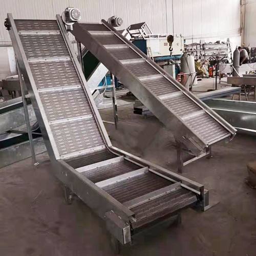 链板输送机 链板提升机 食品输送传送流水线设备 欢迎咨询