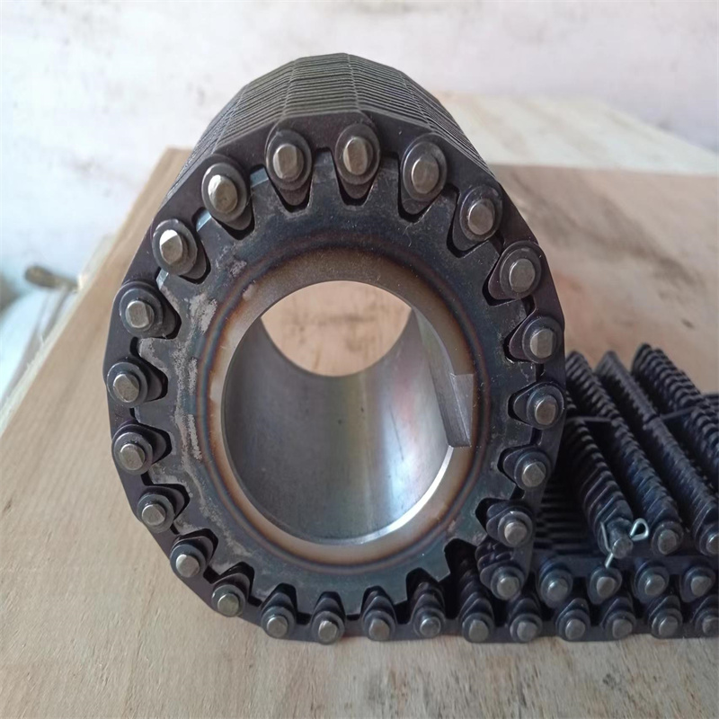 现货供应CL08内导41片无声齿形链条节距12.7毫米4分高速静音链条