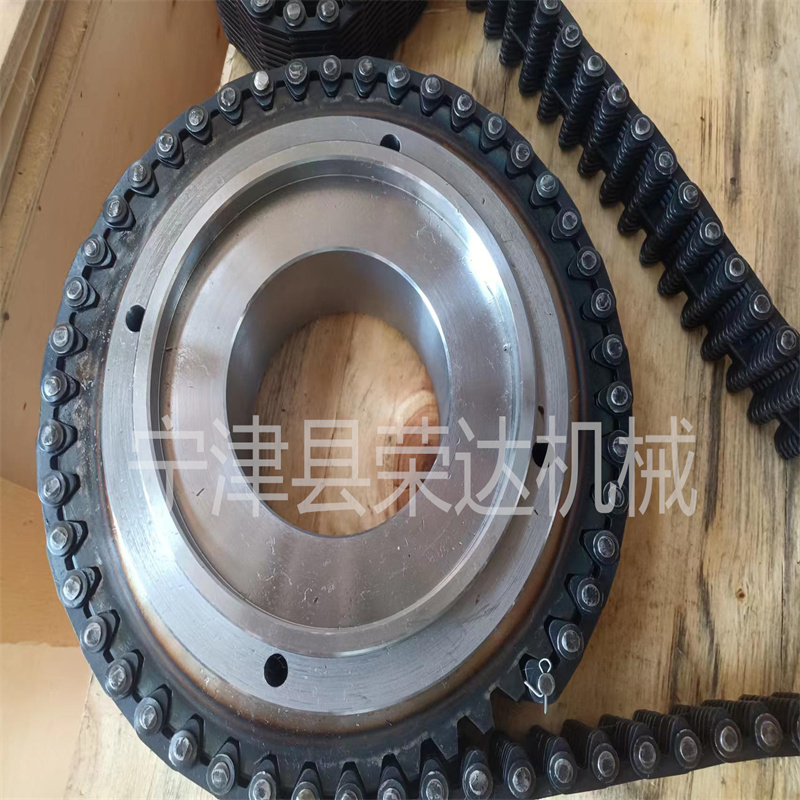 荣达齿形链条CL08-34.5N节距12.7毫米内导23片定制配套链轮
