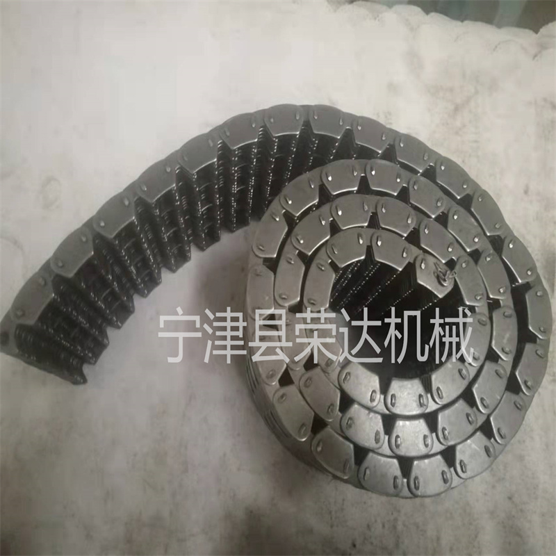 哈瓦链条HV416-104节 节距12.7毫米65个片 五个导向片